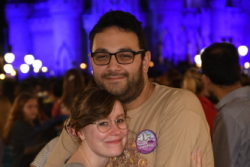 Andrew and Emma at the Magic Kingdom